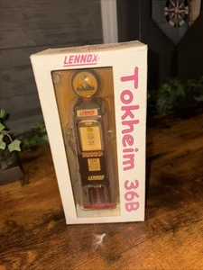 2001 Crown Premiums Tokheim 36B Display Black Gas Pump Die Cast Lennox - Bild 1 von 8