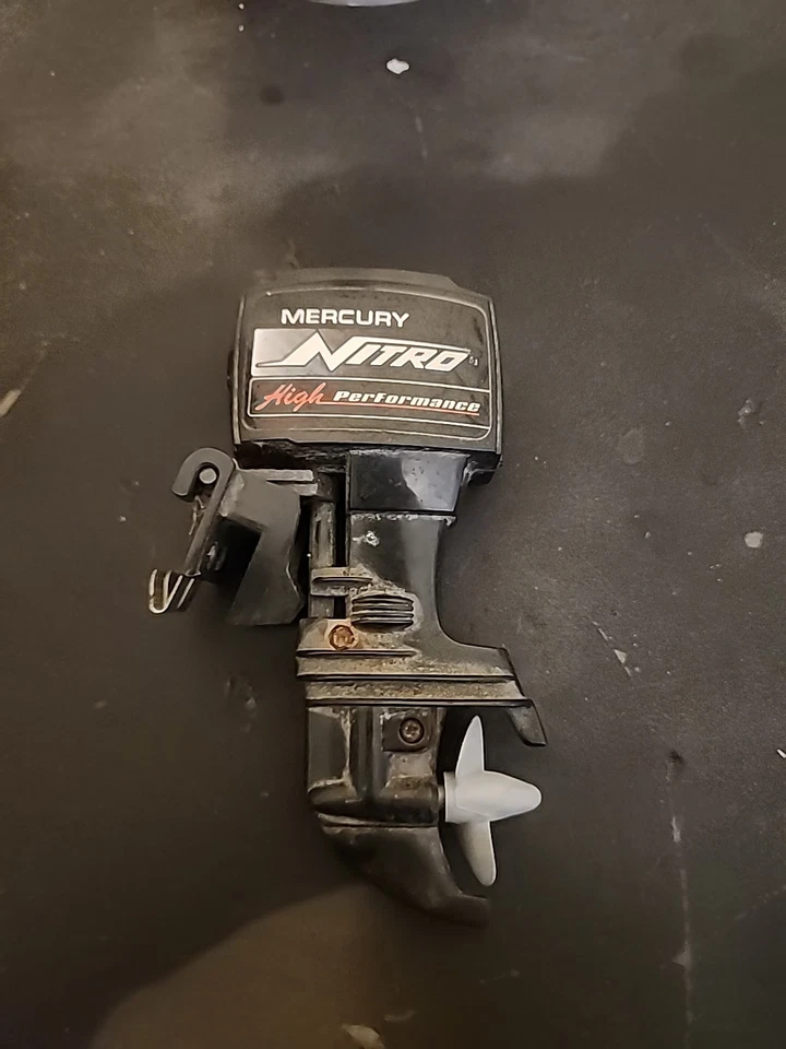 Vintage Nylint Mercury Nitro Outboard Motor Not Working - Image 1 of 4
