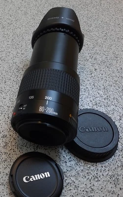 Canon EF 80-200mm 1:4.5-5.6 II Zoom Lens for- Canon EOS Digital Cameras - Image 1 of 4