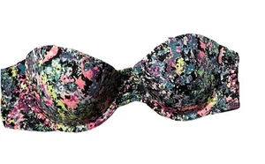 Victoria’s Secret Multicolor La Playa Bandeau Bikini Bañador Top Convertible 34B - Imagen 1 de 9