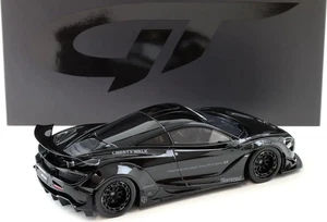McLaren 720S 2023 LB-Works negro a escala 1:18 de GT Spirit - Imagen 1 de 7