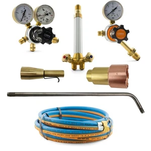 LPG Super Heating Torch Kit - SHP3 + Mixer + 450mm Barrel - 5m Hose - Oxy - Picture 1 of 10