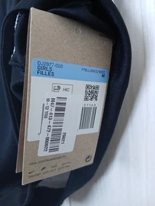 New With Tags Nike Girls Black Shorts - Picture 1 of 3