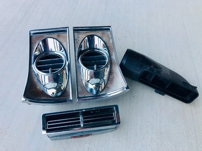 1963-1964 Cadillac Fleetwood Eldorado AC Dash Vents Registers 63-64 GM Air Cond - Image 1 of 4