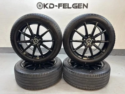 Original Mercedes EQE V295 19 Zoll Sommerräder A2954014000 schwarz Alufelgen - Bild 1 von 4