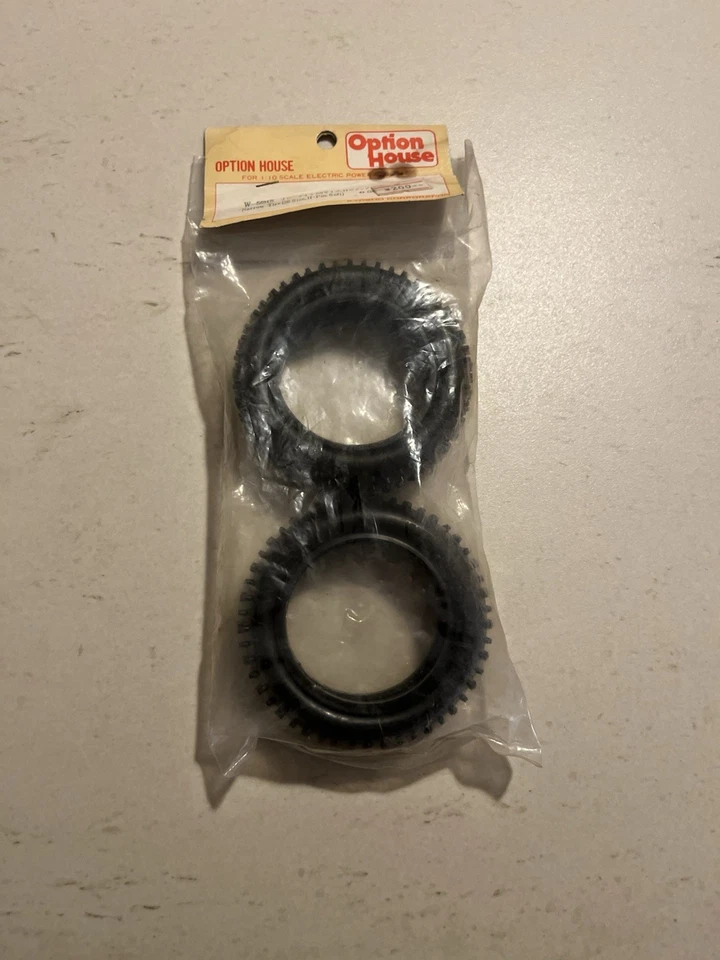 Vintage Kyosho Option House Tires 1/10 Buggy W-5631s - Photo 1/3
