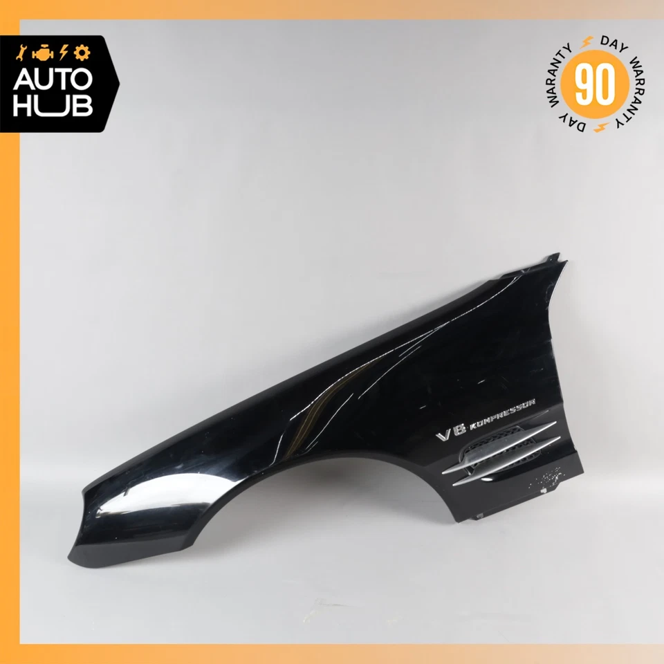 03-08 Guardabarros delantero izquierdo lado del conductor Mercedes R230 SL55 AMG SL500 SL550 FABRICANTE DE EQUIPOS ORIGINALES Foto 1 de 4