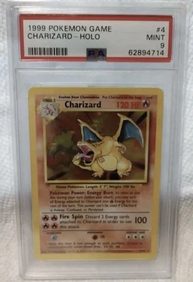 🔥GRADED CHARIZARD POKEMON CARD🔥 GREAT GIFT! AUTHENTIC GRADED POKEMON CARDS!  - Image 1 of 4