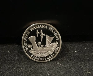2009 S Gem Proof Northern Mariana Islands Quarter With A Crazy Cameo 622 - Picture 1 of 2