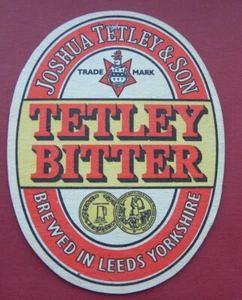 Tetley Beer Mat - Picture 1 of 2