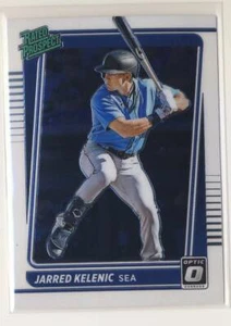 2021 Donruss Optic Rated Prospects #20 Jarred Kelenic Seattle Mariners BX8 - Picture 1 of 2