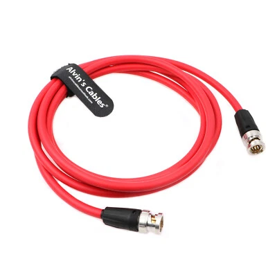 ALVIN'S CABLES CANARE BNC 12G HD SDI Video Coax.Cable for 4K Video Camera 1M UHD