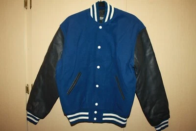 CHAQUETA UNIVERSITARIA VINTAGE SWART Strauss Letterman’s vaqueros dodgers mavs mediana Foto 1 de 3