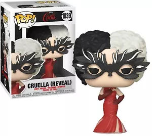 POP Disney: Cruella - Cruella en vestido rojo, multicolor, 3,75 pulgadas - Imagen 1 de 1