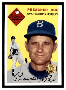2001 Topps Archives #106 PREACHER ROE Brooklyn Dodgers ~C6TT
