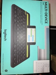 Logitech K480 Multi-Device Bluetooth Wireless Keyboard for Phones & Tablets NEW! - Picture 1 of 4