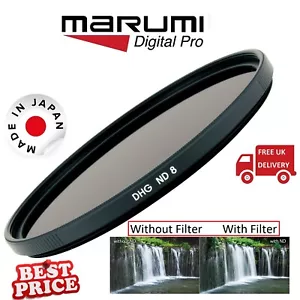 Marumi DHG 46mm ND8 Neutral Density Filter DHG46ND8 (UK Stock) - Picture 1 of 6