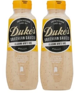 Duke's Southern Sauces Alabama White BBQ Sauce 2 Pack - Picture 1 of 2