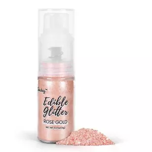 Spolverini Glitter Commestibili 5g Polvere Spumante per Cocktail Decorazione Torta Biscotti - Foto 1 di 12