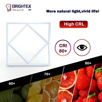 BRIGHTEX led panel light 600x600 72W Diamond Frame Border Edge Light cool white slim