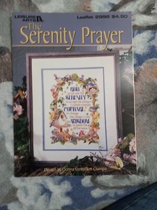 The Serenity Prayer Cross Stitch Sample - Picture 1 of 2