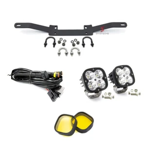 Staffa faretti supplementari BMW R1200GS 04-13 + FARETTI LED 60W 7200LM + CABLE - Imagen 1 de 12