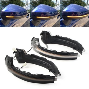 LED Sequential Side Mirror Turn Signal Light For Audi A3 S3 RS3 8V 2012-2020 - Picture 1 of 26