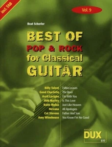 % Best of Pop & Rock for Classical Guitar Vol.9 - Songbook Noten Gitarre TAB  - Bild 1 von 3