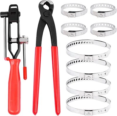 10-25Pcs CV Joint Boot Clamp Pliers with CV Boot Clamps Kit,Car Tool - Изображение 1 из 4