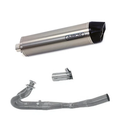 ESCAPE COMPLETO ARROW PARA BMW R 1200 R / RS 2015 2016 MAXI RACE-TECH TITANIO C. - Imagen 1 de 3
