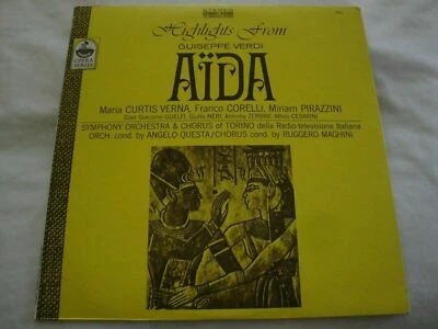 Guiseppe Verdi: Aida VINYL LP ALBUM Symphony Orchestra and Chorus of Torino EX - Image 1 of 2