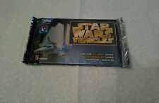 Topps 1997 STAR WARS VEHICLES 5 Movie Trading Cards New Factory Sealed