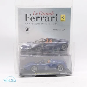 MODELLINO AUTO FERRARI 488 SPIDER 70° ANNIVERSARIO - EDICOLA - SCALA 1:24 #57 - Foto 1 di 2