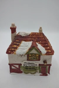 Dept 56 Dickens Christmas Village Abel Beesley Butcher Shop  - Picture 1 of 9