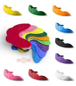 SISU 1.6mm & 2mm NEXT GEN AERO MOUTH GUARD ADULT GUM SHIELD HOCKEY RUGBY SKATING - Picture 1 of 15