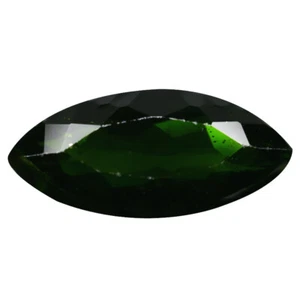 6.21 ct Attractive Marquise Cut (17 x 8 mm) (Un-Heated) Green Chrome Diopside - Picture 1 of 2