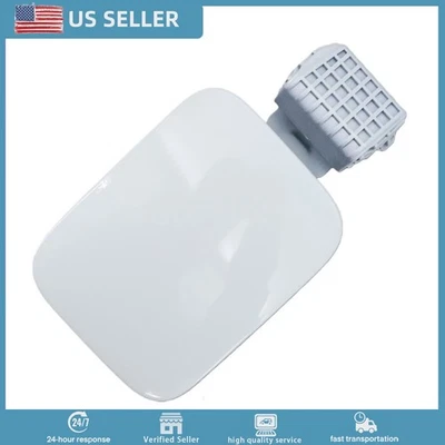 Cubierta de tapa de puerta de llenado de tanque de combustible blanco para Hyundai Sonata 69510C1000 2015-19 Foto 1 de 4