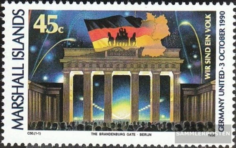 Marshall-islas 320 (compl.edición) usado 1990 alemán unidad - Imagen 1 de 1