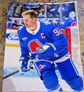 GABRIEL LANDESKOG FIRMATO 8X10 FOTO OPACA COLORADO VALANGA QUEBEC NORDIQUES (A - Foto 1 di 2