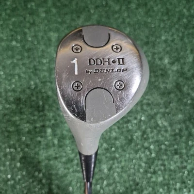 LH Dunlop DDH II Metal Madera #1 Driver Grafito Eje Zurdo Reg Flex 43" Foto 1 de 4