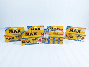 Kodak Max 400 Versatility 35mm 4er Pack of 24 Exp Film - Lot of 6 Expired 2001 - Bild 1 von 7
