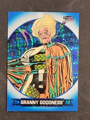 2025 FLEER BRILLIANTS SUPERMAN GRANNY GOODNESS 6/999 BLUE X-RAY - Image 1 of 2