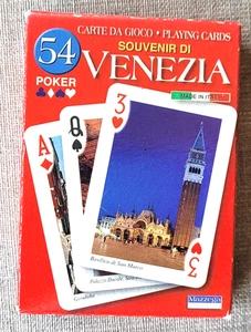 Wonderful views from Venice Venezia Italy Playing cards deck 54 Complete - Picture 1 of 8