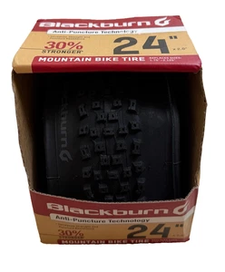 NUEVO Neumático de Bicicleta de Montaña Blackburn, 24" x 2.0" Bicicleta Antipinchazos Tecnología A7 - Imagen 1 de 5