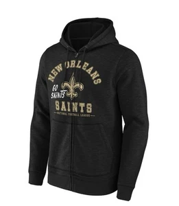 New Orleans Saints By Darius Rucker NFL Hoodie 3X Black Zip-Up NWT - Picture 1 of 4