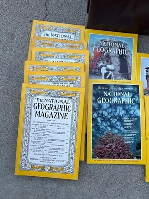  Lot Of 86 national geographic magazines  Foto 1 de 4