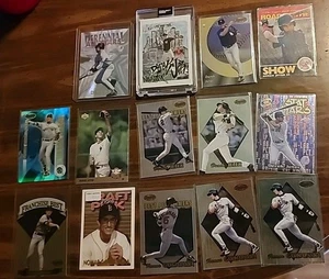 Derek Jeter Nomar Garciapara 14 Card Lot RC, Project 2020, Refractor, #ed Insert - Picture 1 of 5