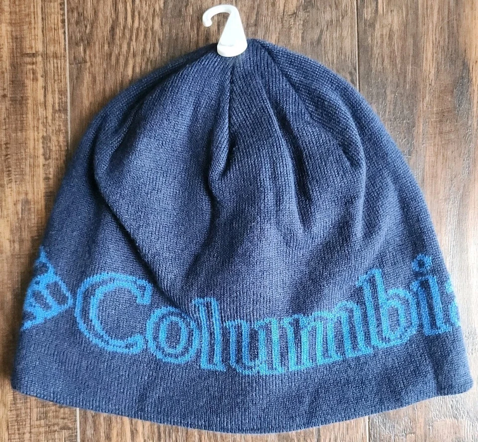 Gorro reversible Columbia mezcla urbanización niño/jóvenes, L/XL, azul Foto 1 de 4