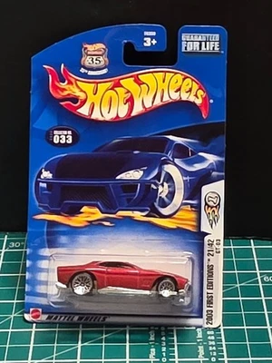 Hot Wheels 2003 First Editions 21/42 GT-03 2003 #033 Red - Image 1 of 4