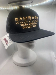 Rampage Movie Crew Trucker Hat WETA Digital Promo - Picture 1 of 8